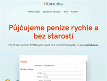Tablet Screenshot of ikorunka.cz